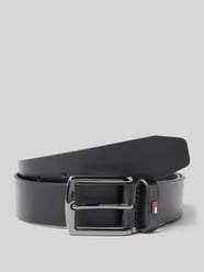 Ledergürtel mit Logo-Applikation von Tommy Hilfiger - 35