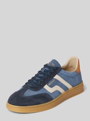 Sneaker aus Leder im Retro-Look von Gant Blau - 12