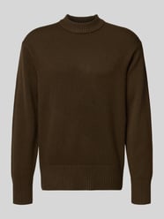 Sweter z dzianiny o kroju relaxed fit z mieszanki wełny i kaszmiru model ‘Calle’ od Selected - 11