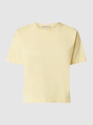 Bluza z bawełny model ‘Lunie’ od Drykorn Żółty - 15