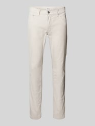 Slim Fit Hose im 5-Pocket-Design Modell 'CHUCK' von Brax Beige - 13