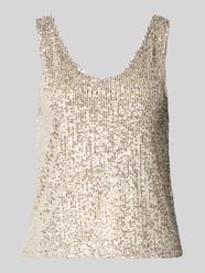 Regular fit top met pailletten, model 'ANA' van Only - 1