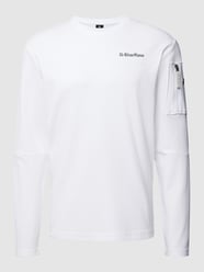 Longsleeve mit Cargotasche Modell 'Tweeter' von G-Star Raw Weiß - 13