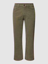 Cordhose mit 5-Pocket-Design von camel active Grün - 38