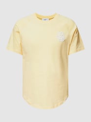 T-Shirt mit Label-Stitching Modell 'Darren' von Les Deux Gelb - 47