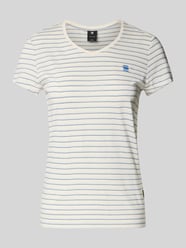 Slim Fit T-Shirt mit Streifenmuster Modell 'Stripe eyben' von G-Star Raw - 2