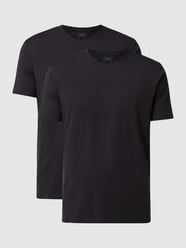 T-Shirt im 2er-Pack von Seidensticker Schwarz - 48