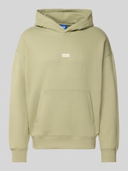 Loose fit hoodie van puur katoen model 'Nazardo' van HUGO Blue - 1