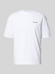 Oversized T-Shirt mit Label-Print Modell 'Miles' von PEGADOR - 13