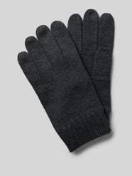 Handschoenen van wol met labelstitching van Polo Ralph Lauren - 35