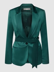 Blazer met afneembare tailleband van Jake*s Collection Groen - 30