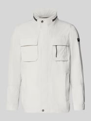 Regular fit jack met opstaande kraag van bugatti Beige - 10