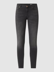 Skinny Fit Jeans mit Stretch-Anteil  von REVIEW Grau / Schwarz - 44