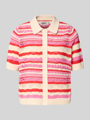 Regular Fit Poloshirt aus Strick Modell 'LULA' von ONLY - 44