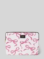 Laptoptasche mit Label-Badge Modell 'Rita' von WOUF Pink - 1