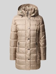 Steppmantel mit Kapuze Modell 'LT SEPTEMBER' von Betty Barclay Beige - 44
