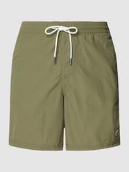 Badehose mit Label-Stitching von ONeill Grün - 47