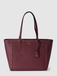 Shopper mit Label-Applikation Modell 'CLARE' von Lauren Ralph Lauren Bordeaux - 22