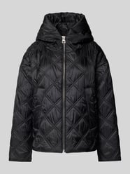 Relaxed Fit Steppjacke im Cape-Stil von Marc O'Polo Schwarz - 46