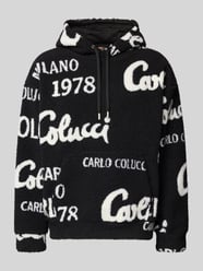 Oversized Hoodie mit Känguru-Tasche von CARLO COLUCCI - 34