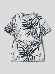 T-shirt met labeldetail, model 'CRAYON' van Jack & Jones Wit - 37