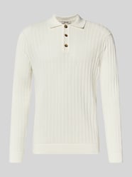 Regular Fit Poloshirt aus Baumwoll-Mix Modell 'MOON' von ONLY & SONS - 32