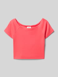 T-shirt o kroju regular fit z Mieszanka bawełny od s.Oliver RED LABEL - 19