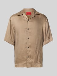 Freizeithemd mit Knopfleiste Modell 'Espino' von HUGO Beige - 10
