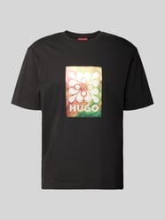 regular fit T-shirt van puur katoen model 'DAMORU' van HUGO - 29
