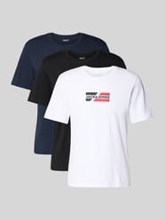 T-shirt met logo in set van 3 van JACK & JONES - 45