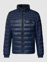 Steppjacke mit Stehkragen Modell 'Oden' von BOSS Orange Blau / Türkis - 36