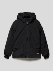 Jacke mit herausnehmbarer Kapuze Modell 'Harrow' von CARS JEANS Schwarz - 35
