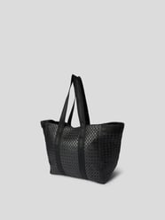 Shopper mit Label-Detail von Lala Berlin Schwarz - 17