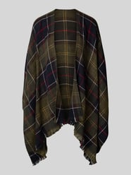 Ponczo ze wzorem w kratę model ‘STAFFEN’ od Barbour - 13