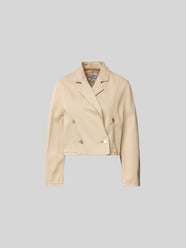 Cropped Jacke mit Reverskragen von BAUM & PFERDGARTEN Beige - 13