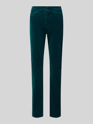Straight Fit Jeans aus Baumwoll-Mix in Cord-Optik von Christian Berg Woman - 30