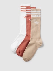 Socken mit Logo-Print im 3er-Pack von adidas Originals Beige - 14