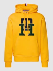 Hoodie met labelpatch, model 'ICON' van Tommy Hilfiger Geel - 26