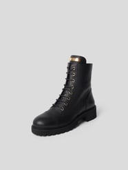 Schnürboots mit Reißverschluss von Giuseppe Zanotti Schwarz - 3