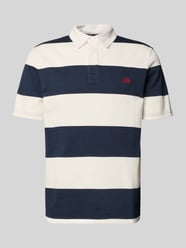 Regular Fit Poloshirt mit Rugby-Streifen und Logo-Bestickung von REVIEW - 48