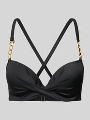 Top bikini z wiązanym detalem model ‘FILAO’ od DORINA - 3