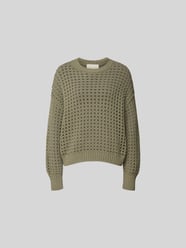 Relaxed Fit Pullover mit Lochmuster von Juvia - 14
