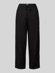 Linnen broek dames 7/8 lengte zomerbroek Vrije tijdsbroek Effen kleur Lichte en comfortabele stoffen broek Hoge taille yoga broek Harembroek Strandbroek met zakken (Color : Gray, Size : XXL