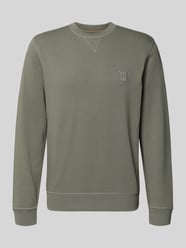 Relaxed Fit Sweatshirt aus reiner Baumwolle Modell 'WESTART' von BOSS Orange - 24