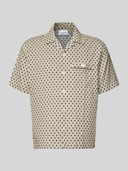 Relaxed fit vrijetijdsoverhemd van een mix van katoen en viscose van Lacoste - 11