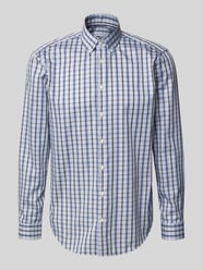 Regular Fit Freizeithemd mit Button-Down-Kragen von Christian Berg Men Beige - 22