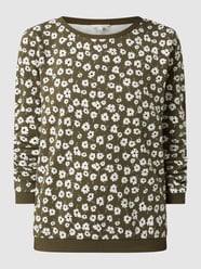 Bluza z kwiatowym wzorem  od Tom Tailor Denim Zielony - 28