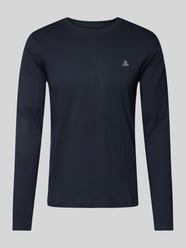 Longsleeve aus Baumwolle mit Label-Print von Marc O'Polo - 29