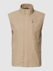 Gilet met knoop- en ritssluiting van Geox - 40