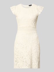 Minikleid aus Häkelspitze mit Rundhalsausschnitt von Emporio Armani - 9
